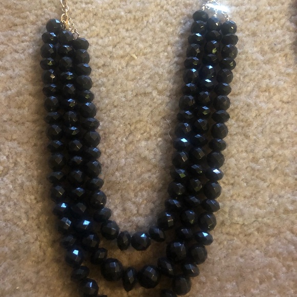 Chunky Black Necklace—BaubleBar - Picture 2 of 3